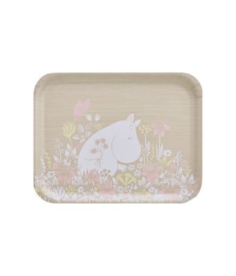 Muurla Mumin Bricka Flower Field 36x28 cm