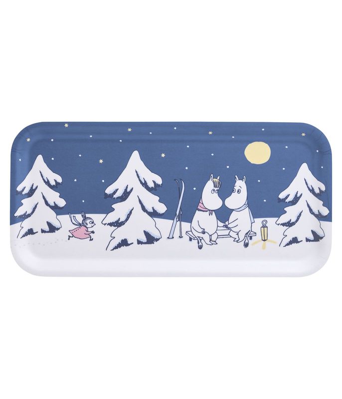 Muurla Mumin Bricka Starry Night 27x13 cm