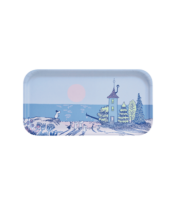 Muurla Mumin Bricka Sunset 43x22 cm