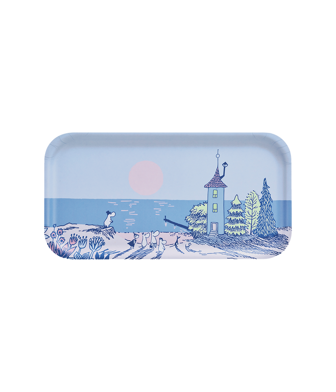 Muurla Mumin Bricka Sunset 43x22 cm