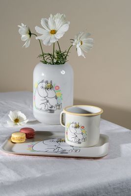 Muurla Mumin Vas Flowers 19 cm