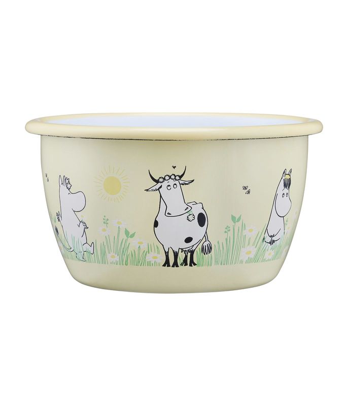 Muurla Mumin Emaljskål Meadow 3 dl