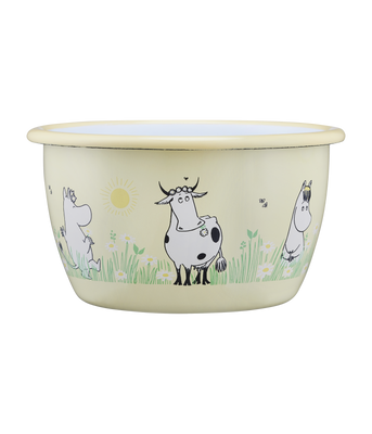Muurla Mumin Emaljskål Meadow 3 dl