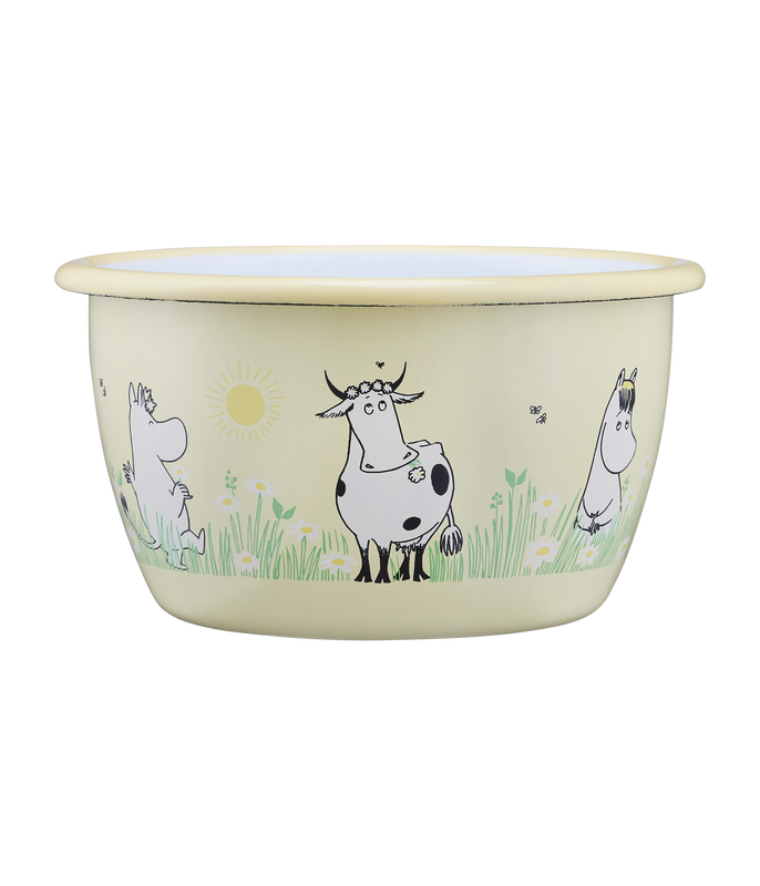 Muurla Mumin Emaljskål Meadow 3 dl