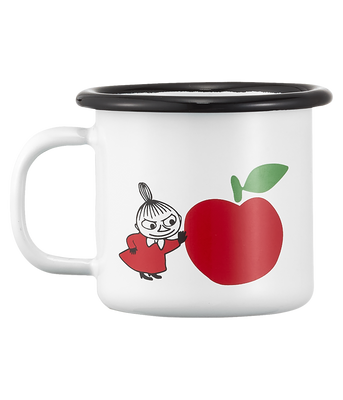 Muurla Mumin Emaljmugg Joyfull Apples 1,5 dl