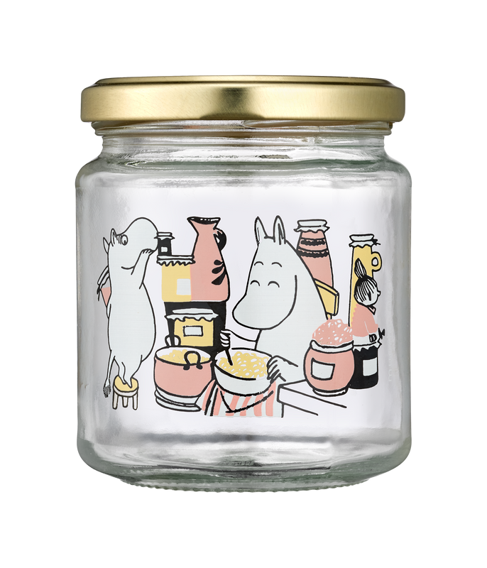 Muurla Mumin Glasburk Jam 0,3 L