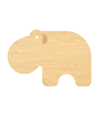 Muurla Skärbräda Hippo 31x21 cm