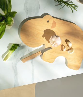 Muurla Skärbräda Hippo 31x21 cm
