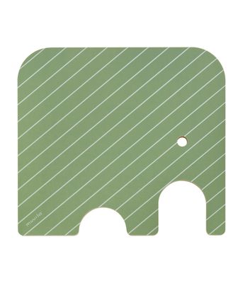 Muurla Elefant Skärbräda S, Björk/Grön