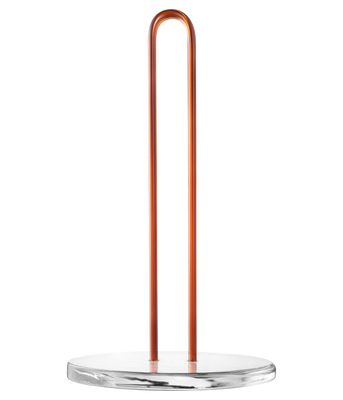 Muurla Loop Hushållspappershållare 26 cm, Klar/Bärnsten