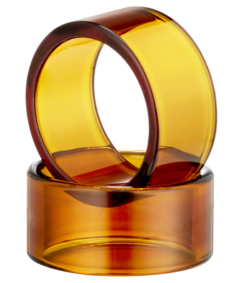Muurla Loop Servettring 2-pack, Bärnsten