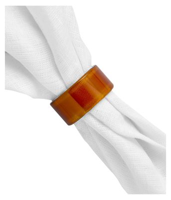 Muurla Loop Servettring 2-pack, Bärnsten