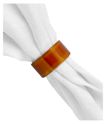 Muurla Loop Servettring 2-pack, Bärnsten