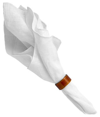 Muurla Loop Servettring 2-pack, Bärnsten