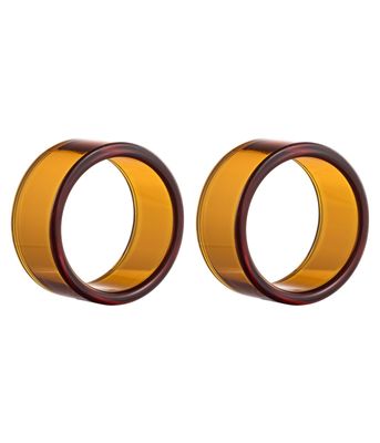 Muurla Loop Servettring 2-pack, Bärnsten