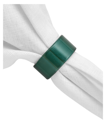 Muurla Loop Servettring 2-pack, Grönblå