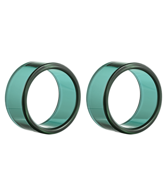 Muurla Loop Servettring 2-pack, Grönblå