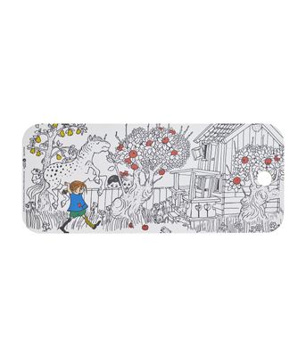 Muurla Pippi Skärbräda The Way Home 18x44 cm