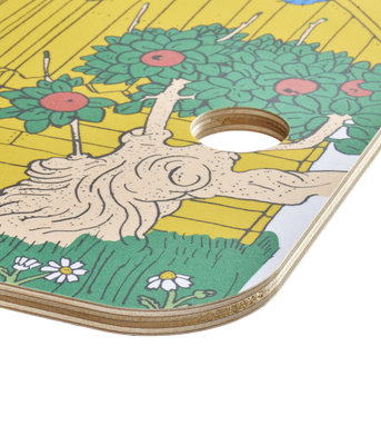 Muurla Pippi Skärbräda The Way Home 18x44 cm