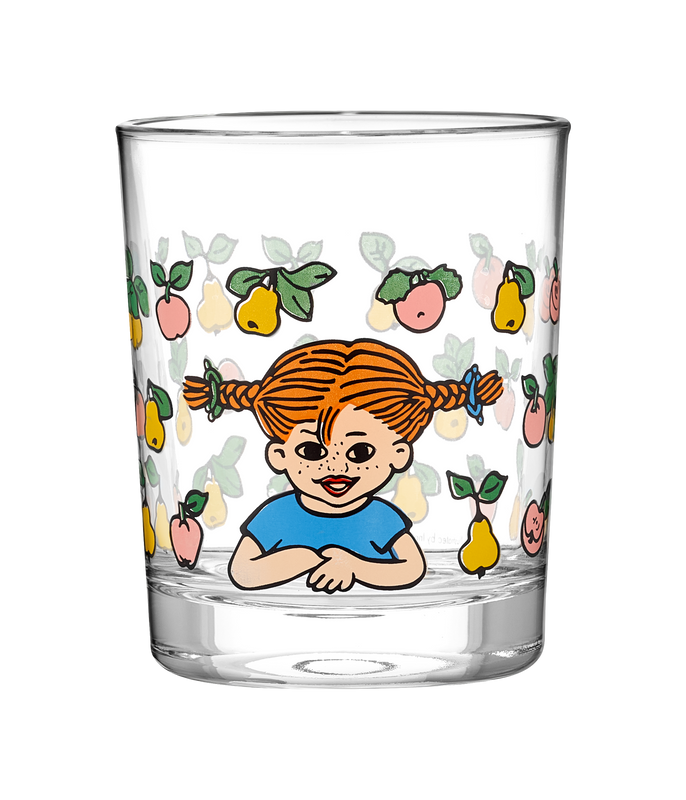 Muurla Pippi Dricksglas Fruits 2 dl