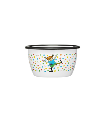 Muurla Pippi Emaljskål Hoppsansa 3 dl