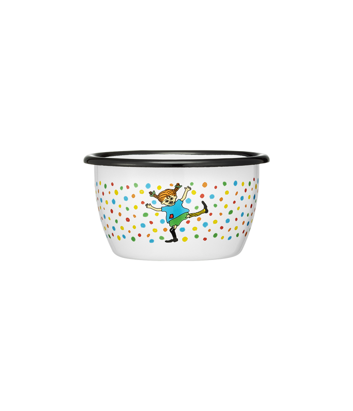 Muurla Pippi Emaljskål Hoppsansa 3 dl
