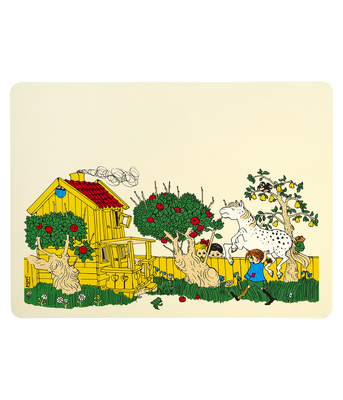 Muurla Pippi Bordstablett i silikon The Way Home 40,5x30 cm