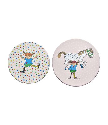 Muurla Pippi Plåtburkar 2-pack Hoppsansa / Pippi och Hästen