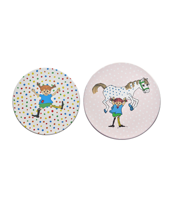 Muurla Pippi Plåtburkar 2-pack Hoppsansa / Pippi och Hästen
