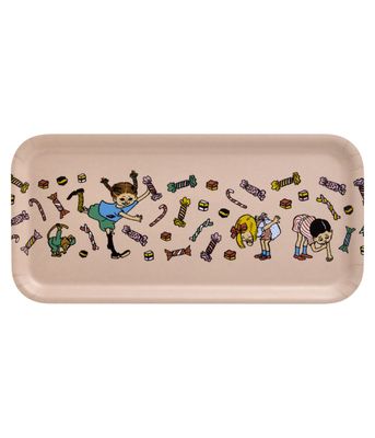Muurla Pippi Bricka Candy 27x13 cm