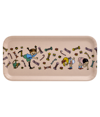 Muurla Pippi Bricka Candy 27x13 cm