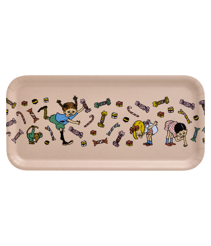Muurla Pippi Bricka Candy 27x13 cm