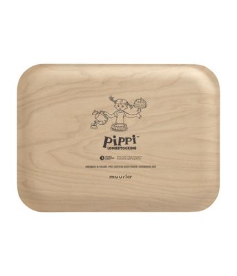 Muurla Pippi Bricka Birthday 27x20 cm