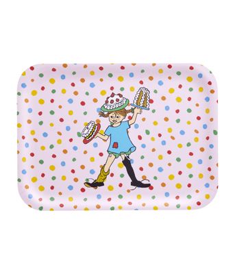 Muurla Pippi Bricka Birthday 27x20 cm