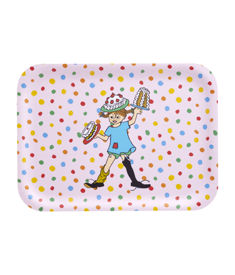 Muurla Pippi Bricka Birthday 27x20 cm