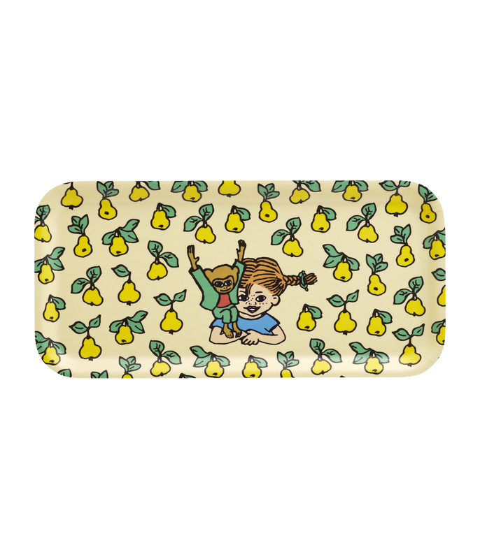 Muurla Pippi Bricka Fruits 27x13 cm