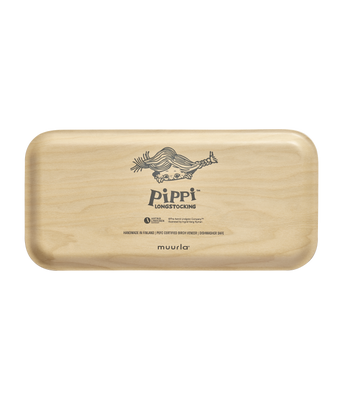 Muurla Pippi Bricka Hoppsansa 27x13 cm