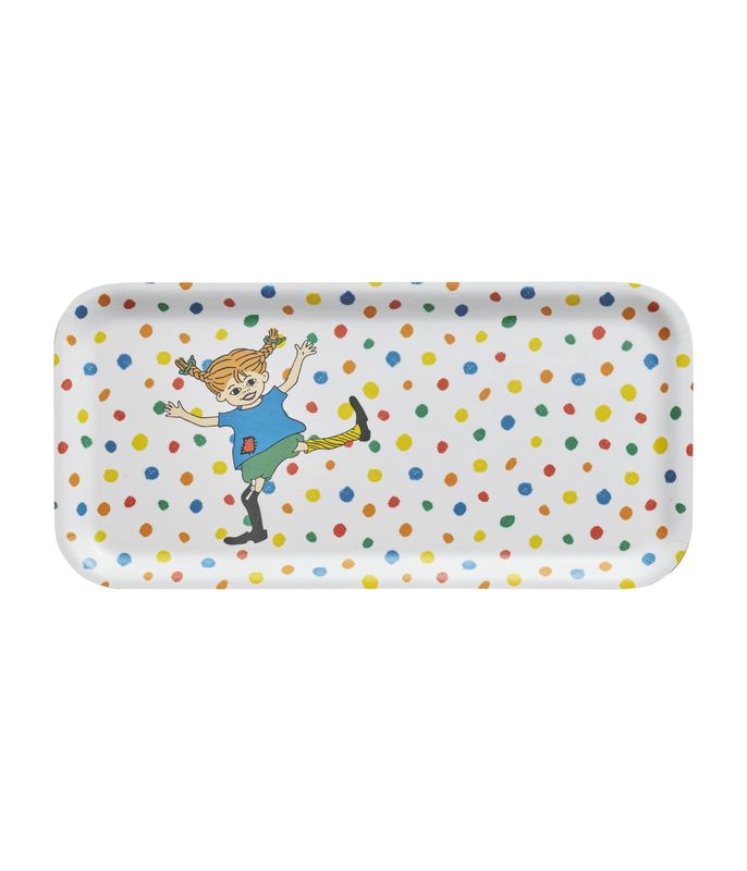 Muurla Pippi Bricka Hoppsansa 27x13 cm