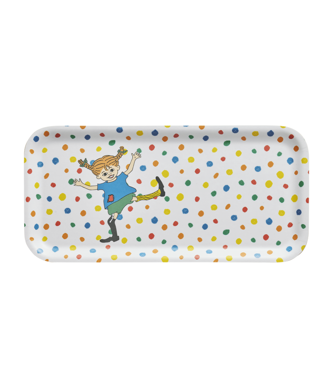 Muurla Pippi Bricka Hoppsansa 27x13 cm