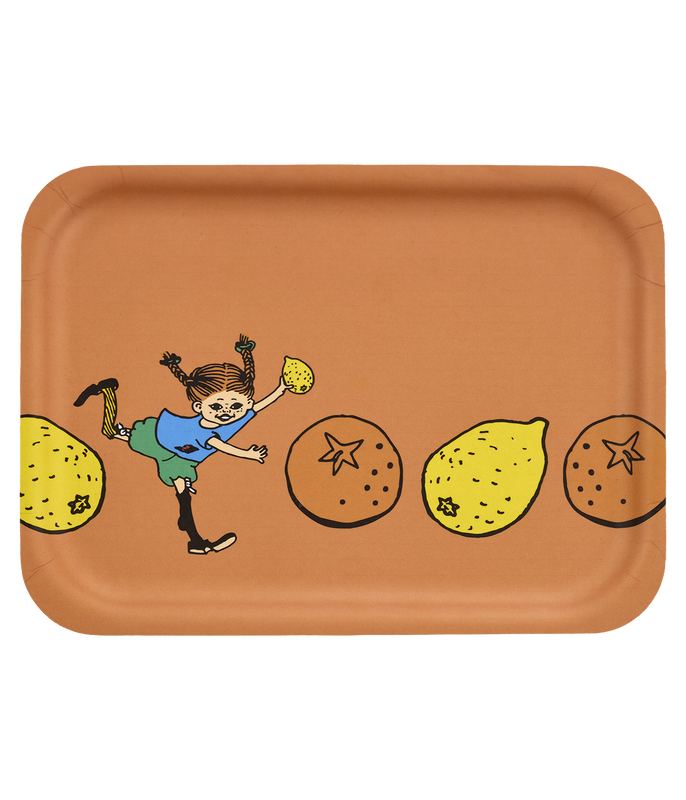 Muurla Pippi Bricka Lemonade 27x20 cm