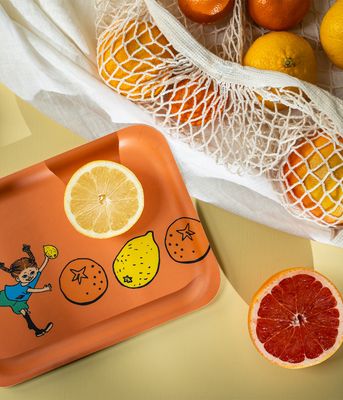 Muurla Pippi Bricka Lemonade 27x20 cm