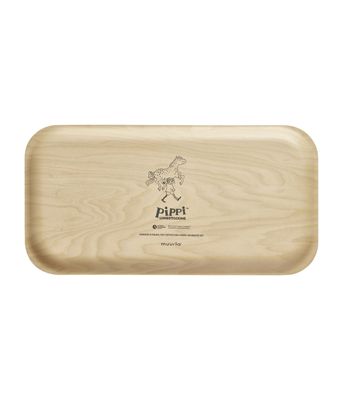 Muurla Pippi Bricka The Way Home 43x22 cm