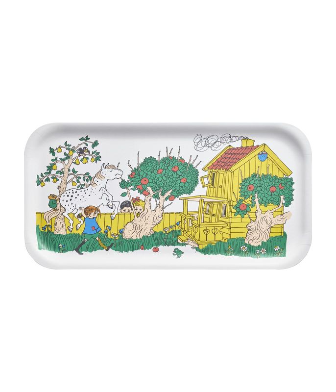 Muurla Pippi Bricka The Way Home 43x22 cm