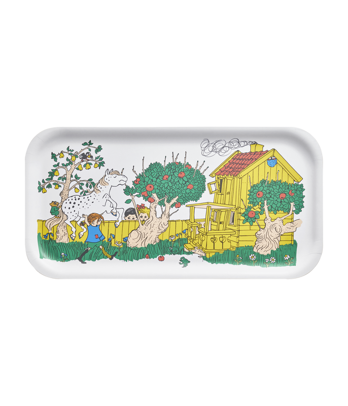 Muurla Pippi Bricka The Way Home 43x22 cm