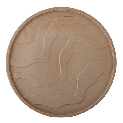 Bricka Brun Stengods Noria | Bloomingville