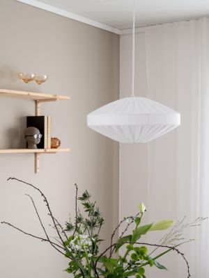 Edith Taklampa Franza Vit 38cm | PR Home