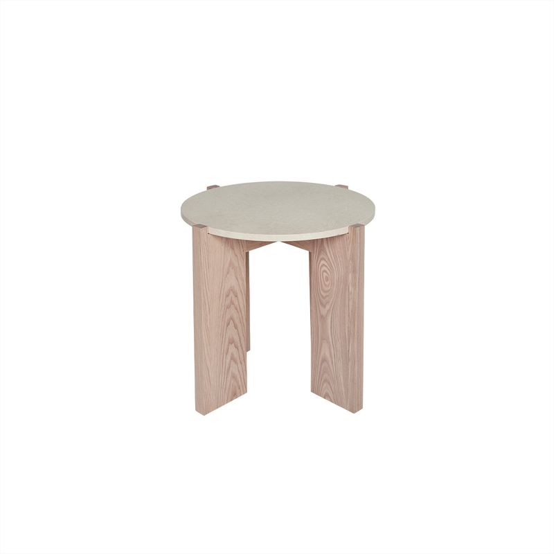 Soffbord Natur / Vit Ask. Marmor OYOY LIVING