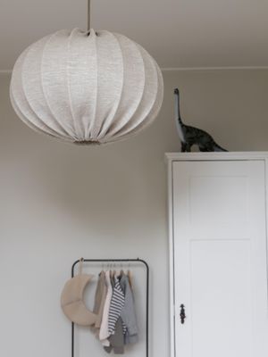 PR Home Hilma Takskärm Lin Natur/vit 40cm