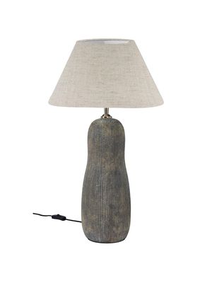 Sally Lampfot inkl Skärm 71 cm Brun | PR Home
