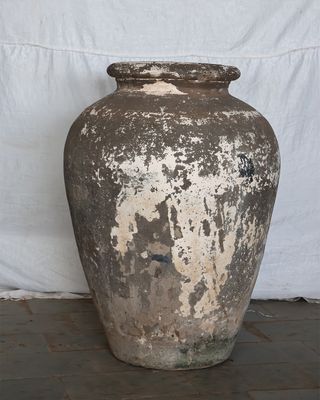 Jakobsdals Vintage Urna S urn 44x44x80 cm Offwhite